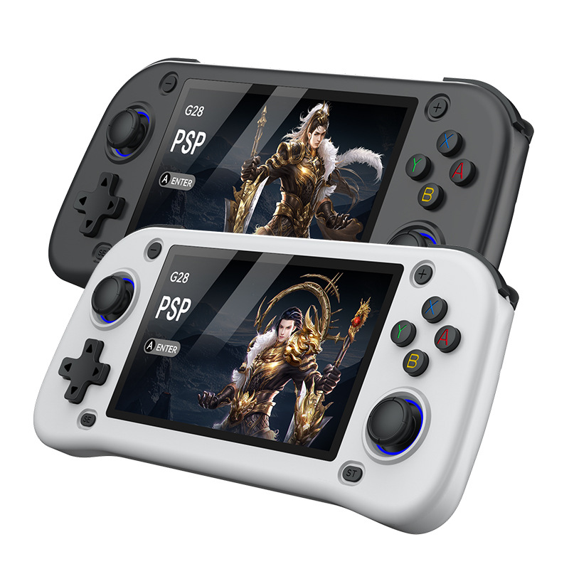 Gaming Console Youtube - เครื่องเล่นเกมพกพา G28 หน้าจอ 4.3 นิ้ว สไตล์เรโทร