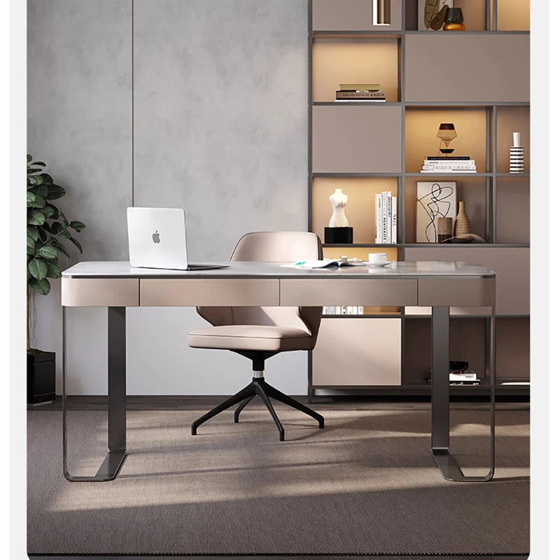 Gaming Console Table - ตู้หนังสือและชั้นวางนิตยสาร โต๊ะคอนโซล ห้องนอนสำนักงาน ชั้นวางคอมพิวเตอร์ เมซ่า พีซี