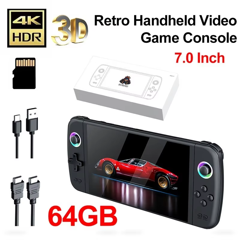 Gaming Console Youtube - เครื่องเล่นเกมพกพา HD M27 จอ IPS 7.0