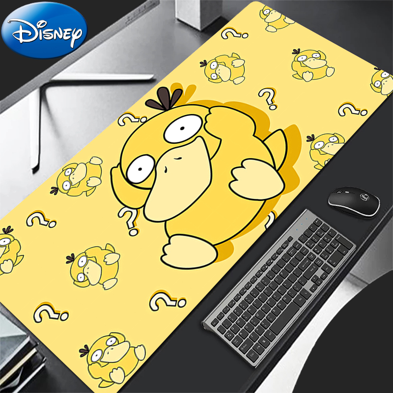 Gaming Console Portable Pc - แผ่นรองเมาส์สำหรับเล่นเกม P-Pokemon Psyduck 90x40 ซม. อนิเมะ