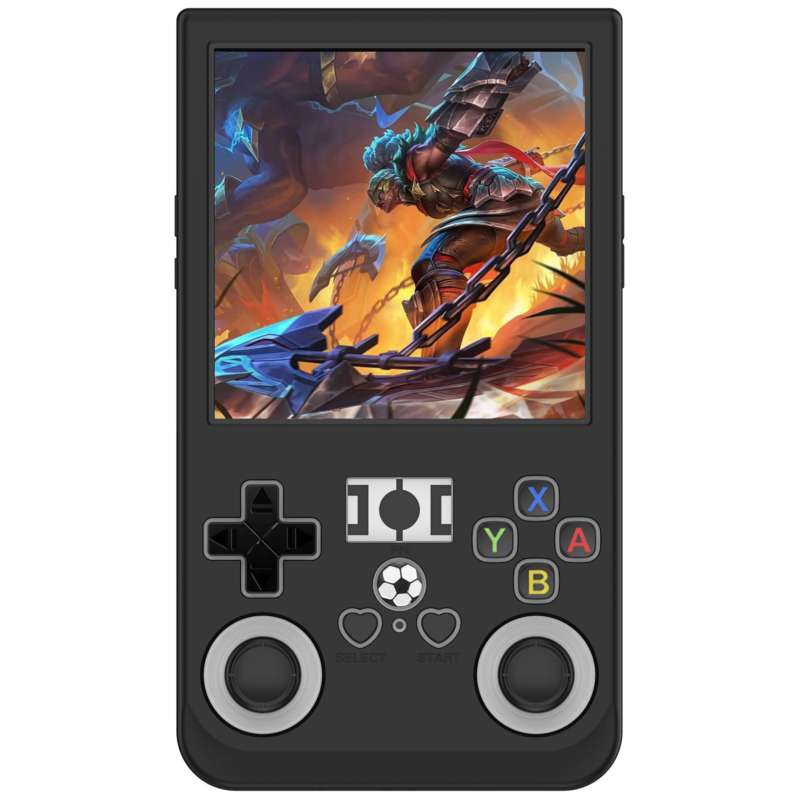Gaming Console R36 Max - สําหรับ R36 MAX เกมคอนโซลซิลิโคนป้องกันกรณีสีทึบ DROP Protection