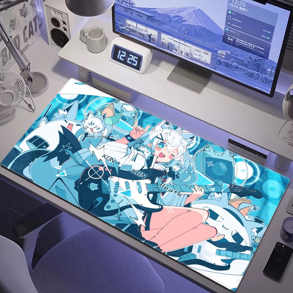Gaming Console Portable Pc - Shirakami Fubuki Mouse Pad แล็ปท็อป Hololive