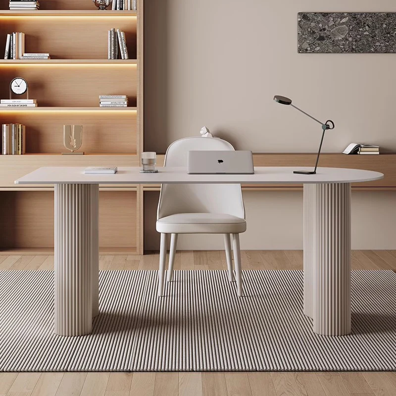 Gaming Console Table - โต๊ะทำงานในห้องนอน โต๊ะโน้ตบุ๊ก โต๊ะเล่นเกมในห้องนั่งเล่น โต๊ะอ่านหนังสือสำหรับนักเรียน โต๊ะคอมพิวเตอร์ โต๊ะทำงานในสำนักงาน