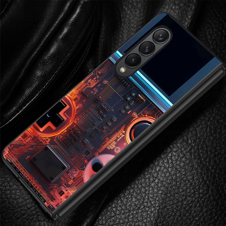 Gaming Console Logo - เคสเกมมิ่งสุดเท่สำหรับ Samsung Galaxy Z Fold 8