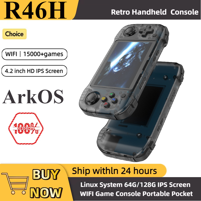 Gaming Console Youtube - เครื่องเล่นเกมพกพา R46H Retro จอ 1024*768 ขนาด