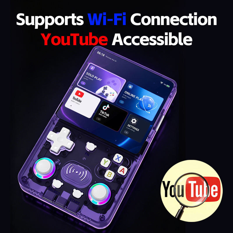 เครื่องเล่นเกมพกพา New X36 ult - Gaming Console Youtube บทวิจารณ์และราคา