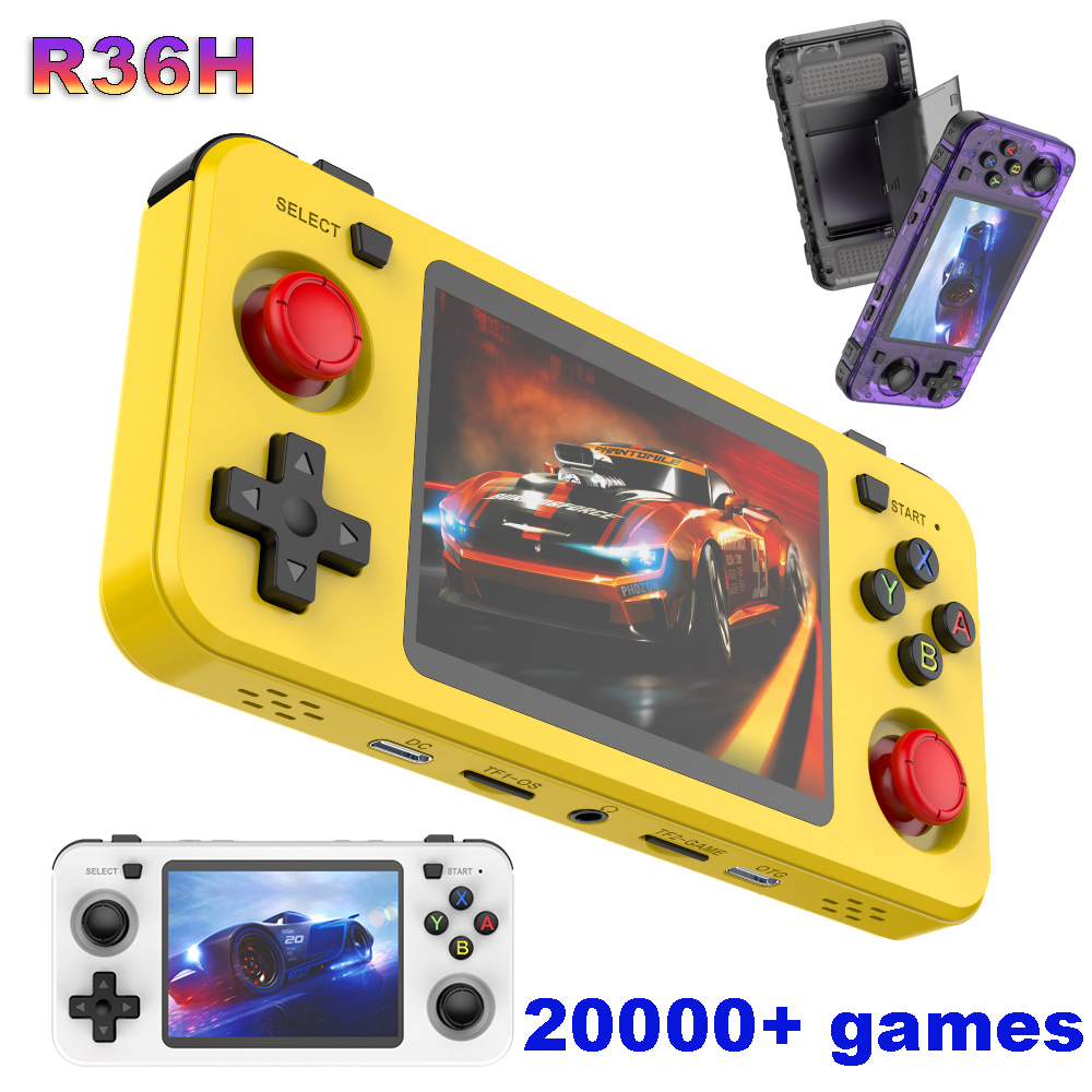 R36H ARKOS เรโทรคอนโซลเกมมือถื - Gaming Console Youtube บทวิจารณ์และราคา