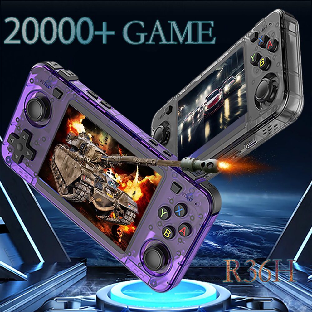 R36H ARKOS เรโทรคอนโซลเกมมือถื - Gaming Console Youtube บทวิจารณ์และราคา