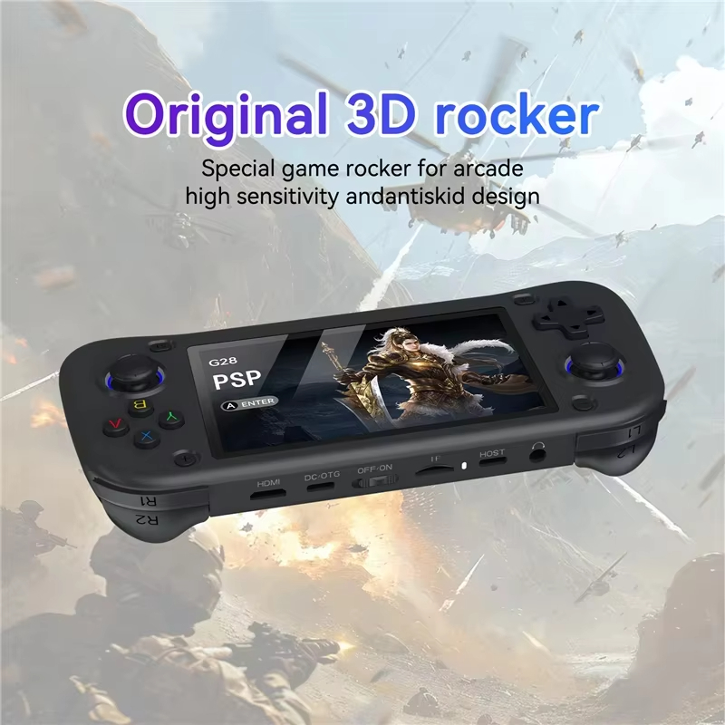 เครื่องเล่นเกมพกพา G28 หน้าจอ  - Gaming Console Youtube บทวิจารณ์และราคา