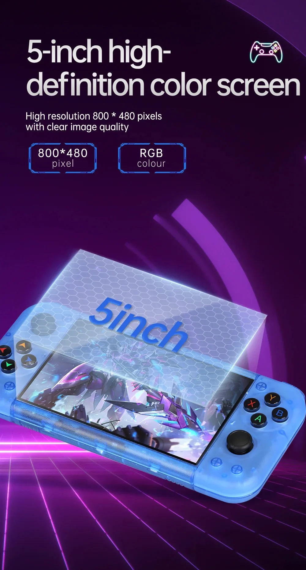 เครื่องเล่นเกมพกพา RG50XX รุ่น - Gaming Console Old บทวิจารณ์และราคา