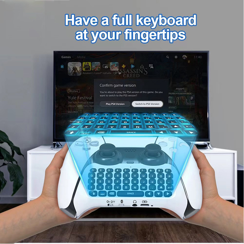 คีย์บอร์ดไร้สายบลูทูธสำหรับเพล - Gaming Console Keyboard บทวิจารณ์และราคา