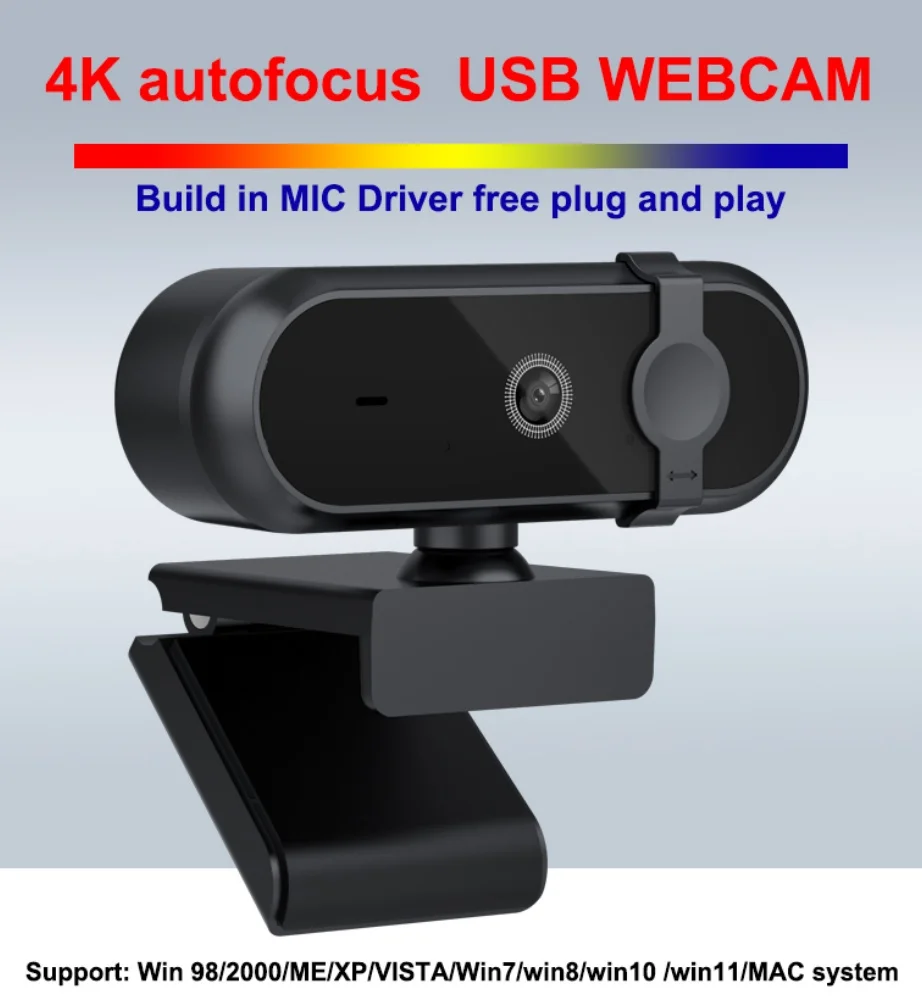 4K 2K ออโต้โฟกัสเว็บแคม 30fps  - Gaming Console Youtube บทวิจารณ์และราคา
