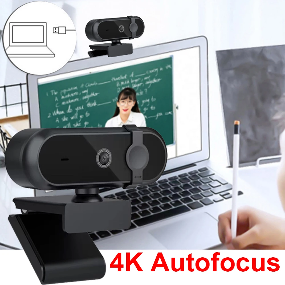 4K 2K ออโต้โฟกัสเว็บแคม 30fps  - Gaming Console Youtube บทวิจารณ์และราคา