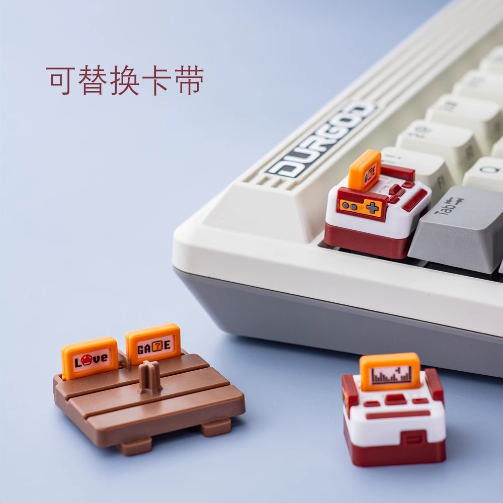 คีย์แคปสไตล์เกมคอนโซล แบบกำหนด - Gaming Console Keyboard บทวิจารณ์และราคา