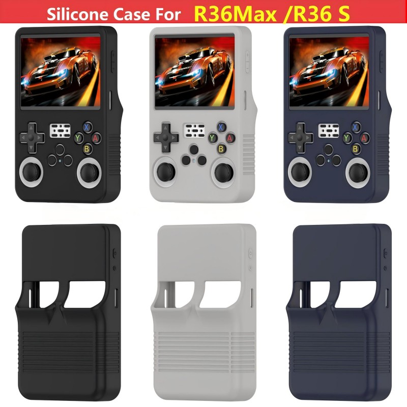 R36s R36 แม็กซ์เคสซิลิโคนสำหรั - Gaming Console R36 Max บทวิจารณ์และราคา