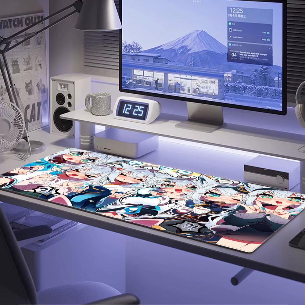 Shirakami Fubuki Mouse Pad แล็ - Gaming Console Portable Pc บทวิจารณ์และราคา