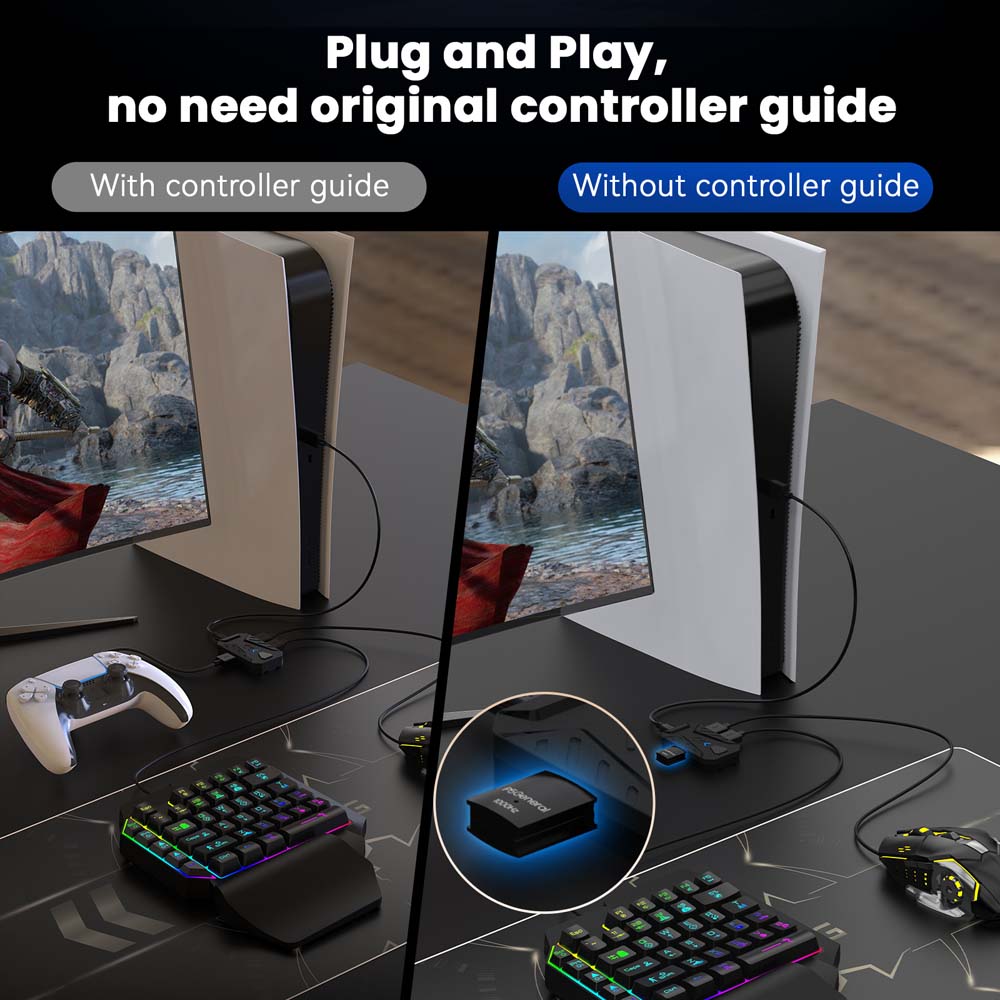 สำหรับ PS5 ชุดคีย์บอร์ดเกมมิ่ง - Gaming Console Keyboard บทวิจารณ์และราคา