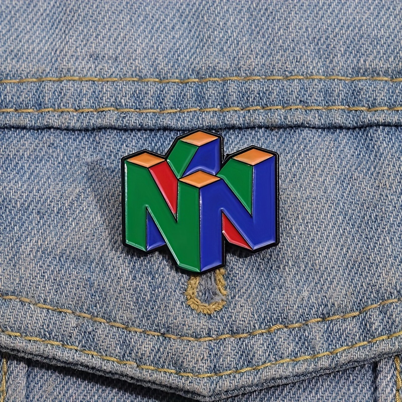 N64 โลโก้เกมEnamel Pin - คอนโซ - Gaming Console Logo บทวิจารณ์และราคา