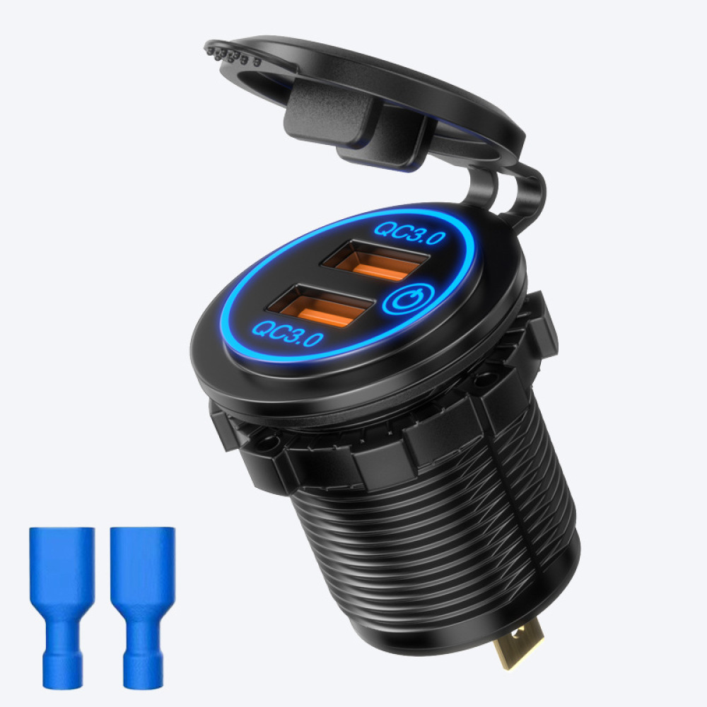 ที่ชาร์จมอเตอร์ไซค์แบบ USB คู่ - Gaming Console Mobile บทวิจารณ์และราคา