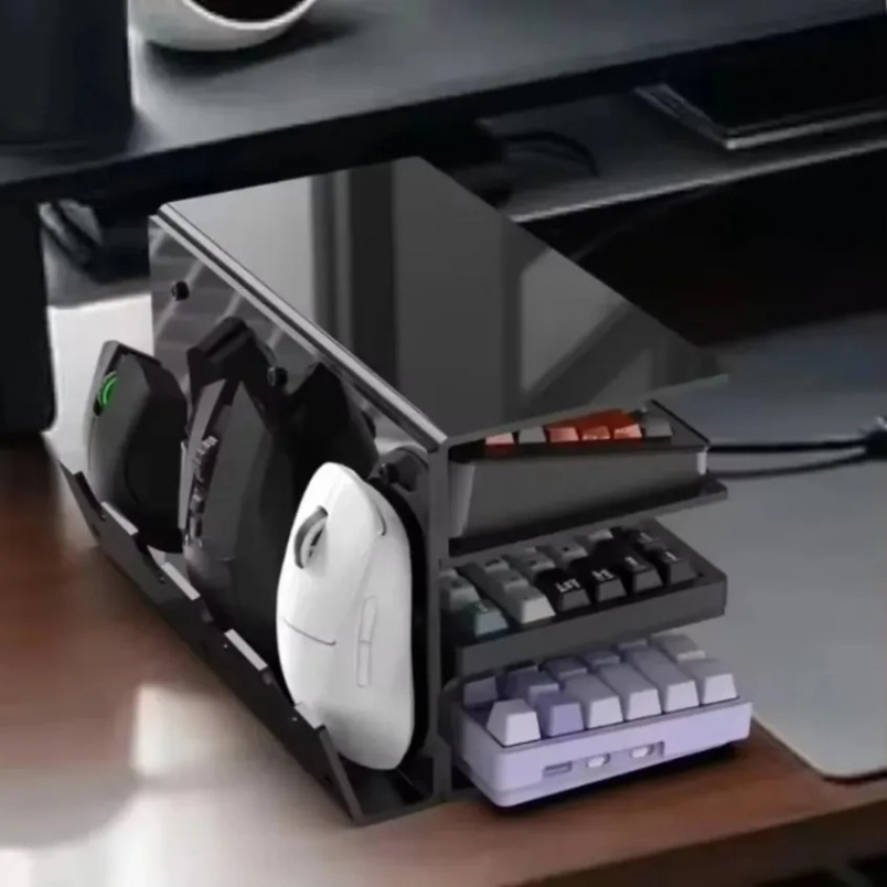 ชั้นวางคีย์บอร์ดแบบ 3 ชั้น ทำจ - Gaming Console Keyboard บทวิจารณ์และราคา