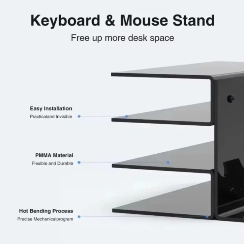 ชั้นวางคีย์บอร์ดแบบ 3 ชั้น ทำจ - Gaming Console Keyboard บทวิจารณ์และราคา