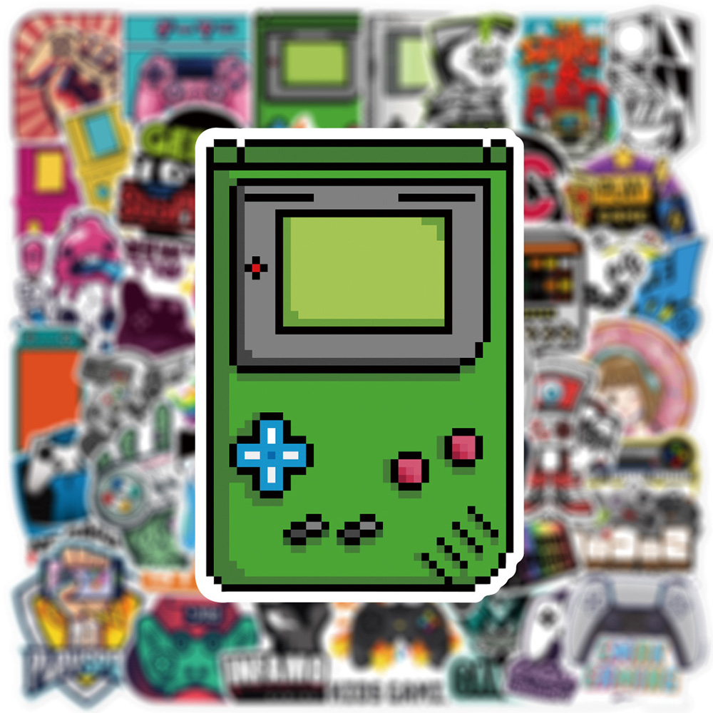 10/30/50 ชิ้น สติ๊กเกอร์คอนโซล - Gaming Console Old บทวิจารณ์และราคา