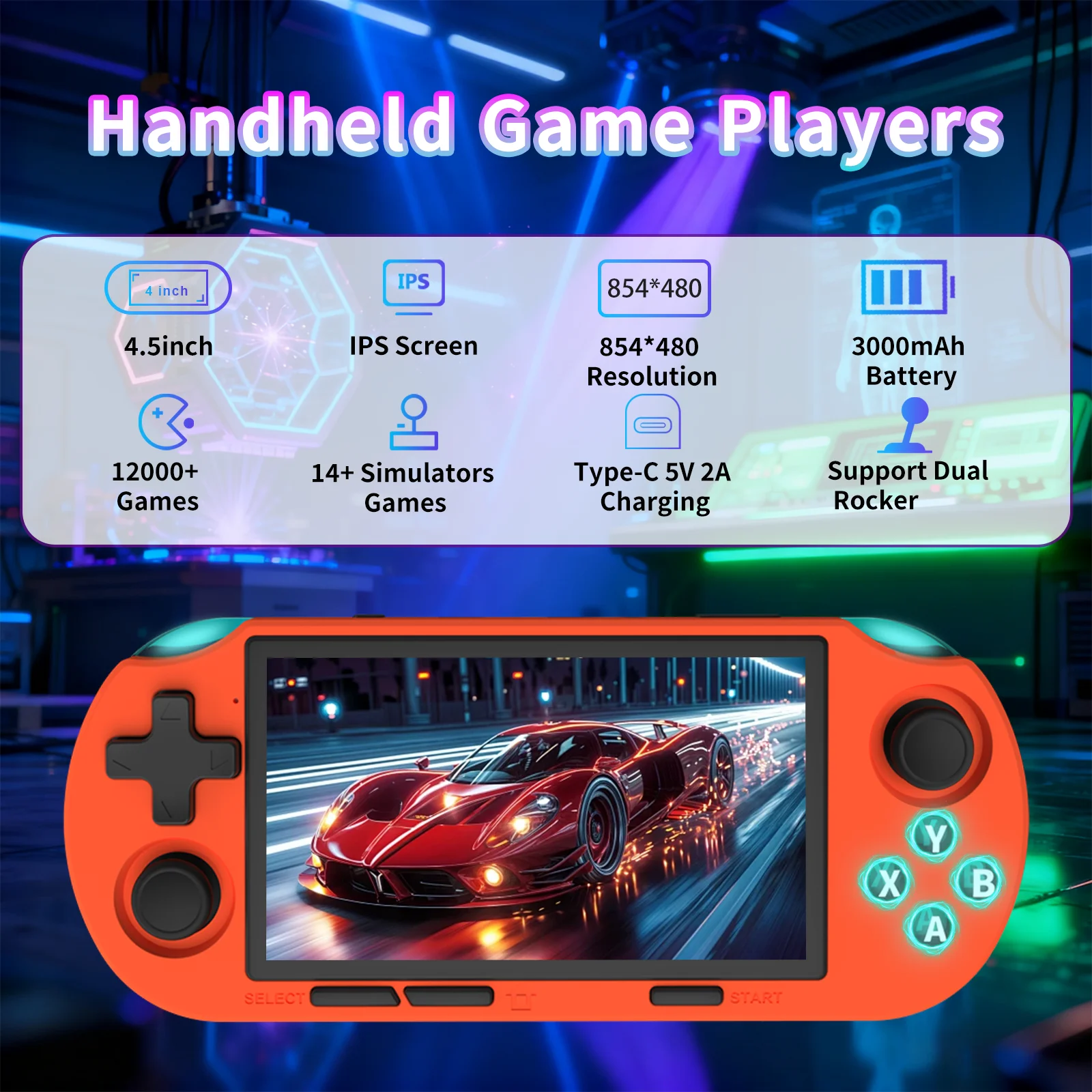 GAMINJA คอนโซลเกมพกพาแบบพกพา 4 - Gaming Console Youtube บทวิจารณ์และราคา