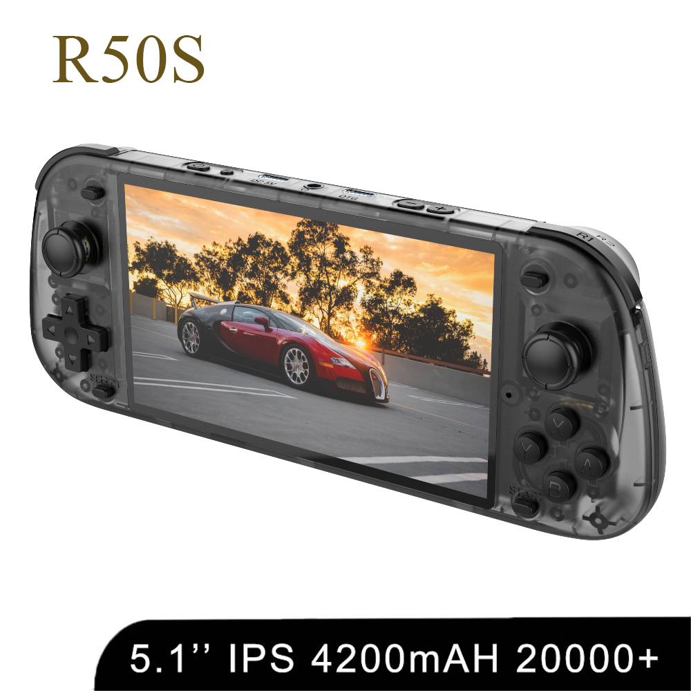 เครื่องเล่นเกมพกพา R50S Retro  - Gaming Console Youtube บทวิจารณ์และราคา