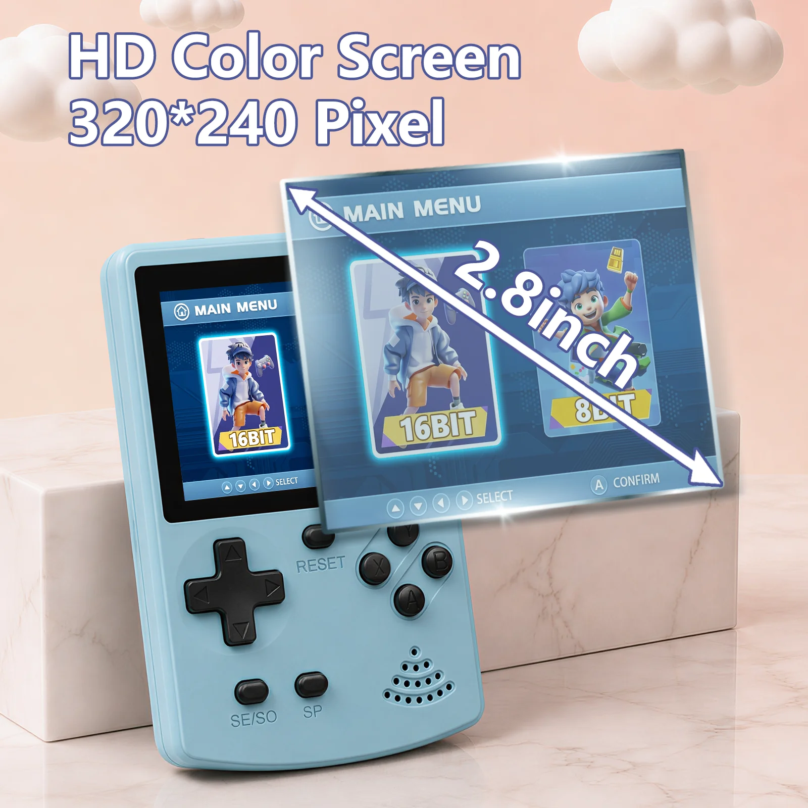 GAMINJA คอนโซลเกมพกพา 300 คลาส - Gaming Console Mario บทวิจารณ์และราคา